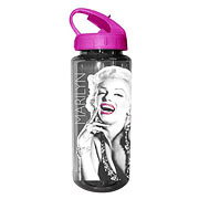 Marilyn Monroe Rose Flush Lips Plastic Water Bottle